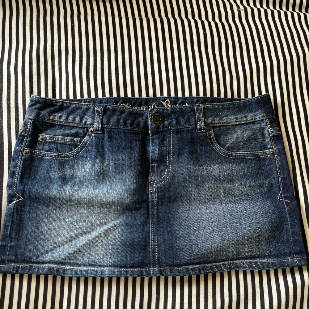 Y2K Jimmys Brand Mini Jean skirt